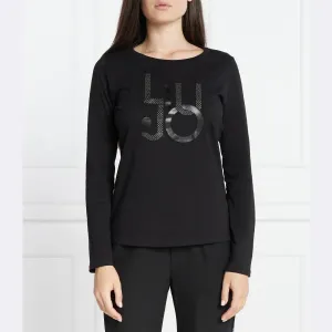 Блузка стандартного кроя Liu Jo, черный