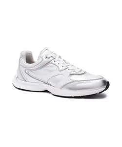 Кроссовки из кожи Райли Michael Kors, серый