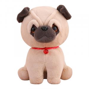 Плюшевая игрушка собака породы мопс Sandy Haba для подарка на день рождения девушке Barbne, Pug
