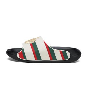 XIMO BULL Резиновые бесшумные износостойкие шлепанцы унисекс белые, цвет White