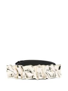 Кожаный ремень Patrizia Pepe, черный