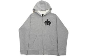 Толстовка унисекс Chrome Hearts, серый