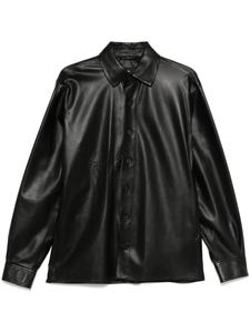 Arma кожаная рубашка, черный