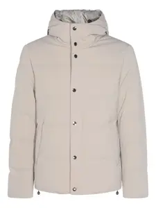 Пальто с капюшоном на пуговицах Montecore, нейтральный