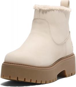 Женские модные сапоги Timberland Stone Street Mid с теплой подкладкой, Natural Nubuck