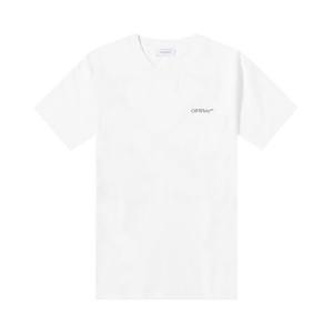 Футболка Off-White Scratch Arrows Slim Short-Sleeve Tee White/Black, белый