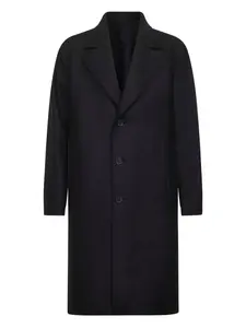 Шерстяное пальто на пуговицах Harris Wharf London, черный