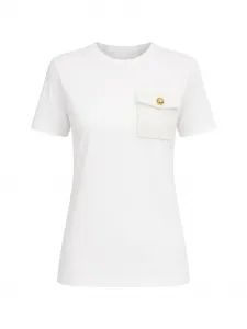 Футболка с карманом Karl Lagerfeld, белый