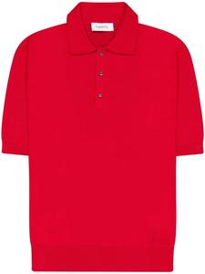 Laneus трикотажная рубашка поло, красный
