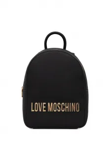 Рюкзак с логотипом Love Moschino, черный