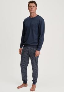 Пижамный комплект Calida IMPRINT BÜNDCHEN SET, Coastal Fjord/Light Blue