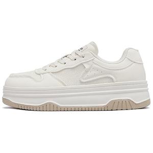 AGSDON Низкие женские кроссовки для скейтбординга бежевого цвета