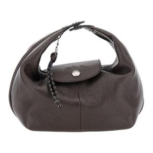 LONGCHAMP Маленькая женская коричневая сумка с логотипом