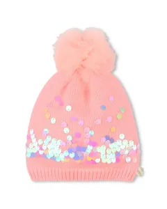 Детская шапка из акрила Billieblush, оранжевый