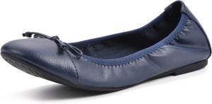 Женские балетки WHITE MOUNTAIN Sunnyside II с гибкой подошвой, темно-синий
