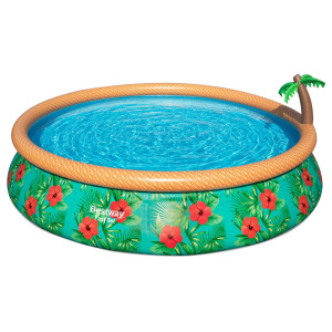 Bestway Fast Set Pool Paradise Palms