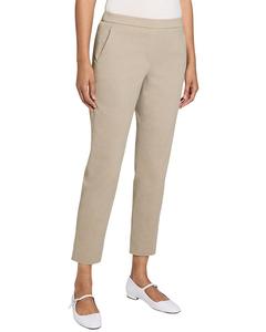 Брюки-накидки Theory Treeca из льняной смеси Theory, коричневый