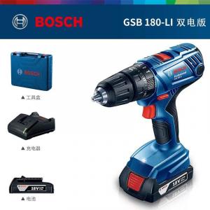 Дрель беспроводная Bosch GSB 180-Li + аккумулятор, зарядное устройство, кейс