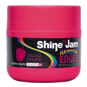 Shine'n Jam Rainbow Edges Cherry Apple 4 жидких унции - Упаковка из 2 шт Shine 'N Jam