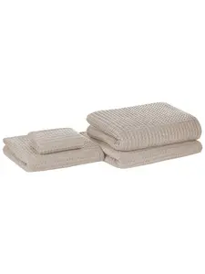 Полотенце для рук Beliani AREORA, бежевый