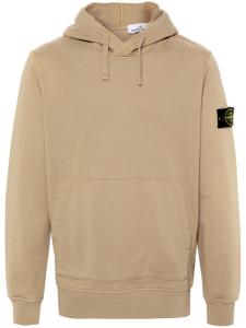 Stone Island худи с нашивкой Compass, нейтральный цвет