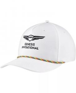 Мужская регулируемая кепка Genesis Invitational Alto Rope Tech белого цвета Ahead, белый