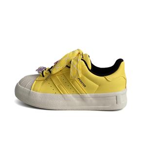 City camel Дышащие женские скейтерские кеды лоу топ лимон, цвет Lemon