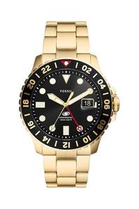 Ископаемые часы Fossil, золотой