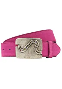 LIFEBULT by showroom 019° кожаный ремень Rettungsring By Showroom 019°, розовый