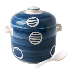 Боул Kawasimaya, stew pot 500ml (midnight) with spoon