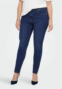 Джинсы облегающего кроя CARBILLY ONLY Carmakoma, цвет Medium Blue Denim