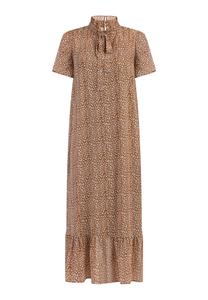 Платье faina Midi Aus Chiffon, цвет Kamel Weiss