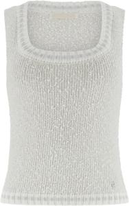 Женский безрукавный топ-свитер Veronica GUESS, Cream White Boucle