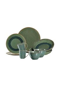 Сервиз столовый Leonardo Matera, 10 предметов, зеленый
