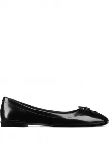 Балетки Scarlett со шнуровкой и бантом JIMMY CHOO, черный