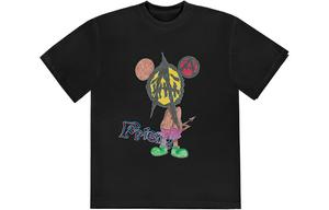 Футболка Saint Mxxxxxx X унисекс черная Travis Scott, черный