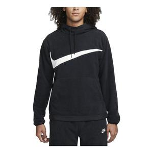 Толстовка Nike CLUB+ Fleece Winterized Pullover Hoodie 'Black', черный