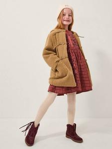 Детское пальто Borg Duffle Monsoon, Camel