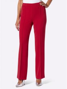 WITT WEIDEN Брюки от костюма красного цвета