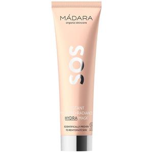 Маска для лица sos hydra moisture+radiance maske Madara, объем 60 мл