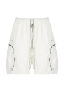 Шорты на молнии со шнурком Rick Owens DRKSHDW, белый