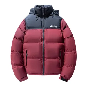 Jeep Пуховик Unisex, Maroon