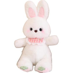 Плюшевая куколка из коллекции Strawberry Bunny высотой 50 см Fluffy bear, белый
