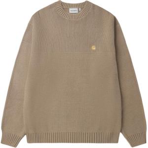 Carhartt WIP Вязаный свитер мужской хаки FW24