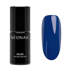 Полуперманентный лак для ногтей NEONAIL UV Nail Polish - Blue Shades, Icy Sapphire