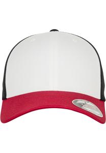 Бейсболка Flexfit Flexfit, цвет red/white/black