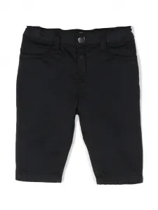 Брюки из хлопка Emporio Armani Kids, синий