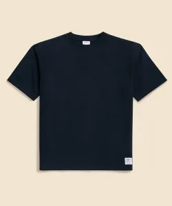 Футболка из плотного хлопкового трикотажа производства США с логотипом GF Brooks Brothers, цвет Navy