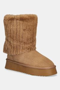 Замшевые зимние ботинки Goe, коричневый