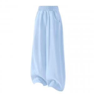 Детские спортивные брюки Moderate Disney, solid color milk frost синий